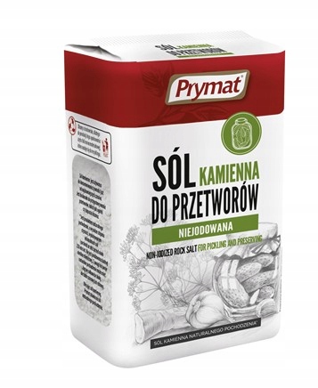 Prymat Kamenná sůl na zavařování bez jódu 10 x 1 kg