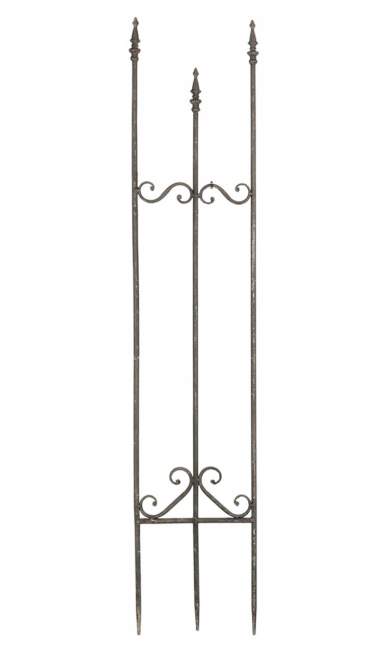 Pergola Ogrodowa kratka Retro metalowa brązowa
