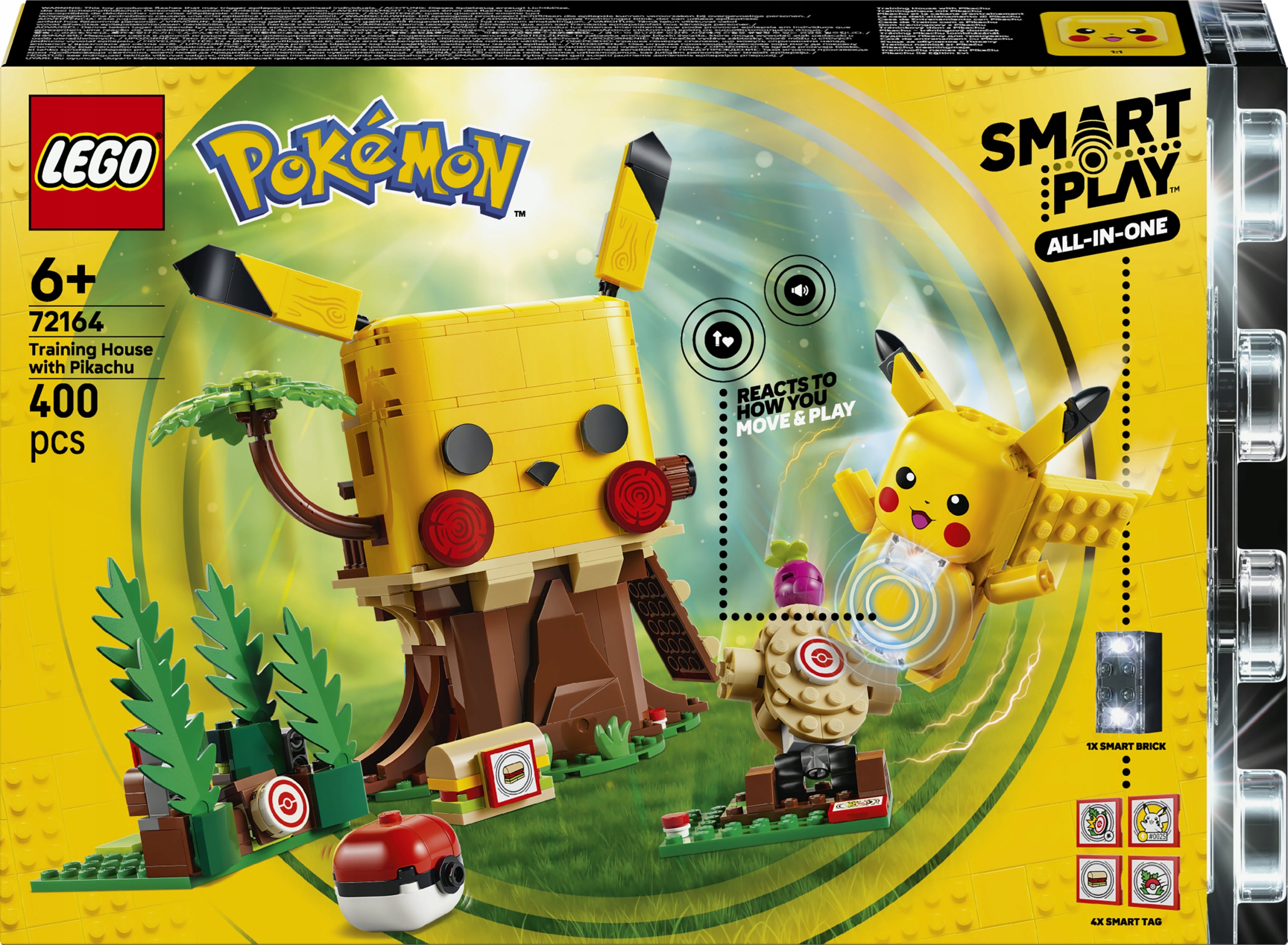 Lego Pokemon 72164 Smart Play: Dom treningowy z Pikachu