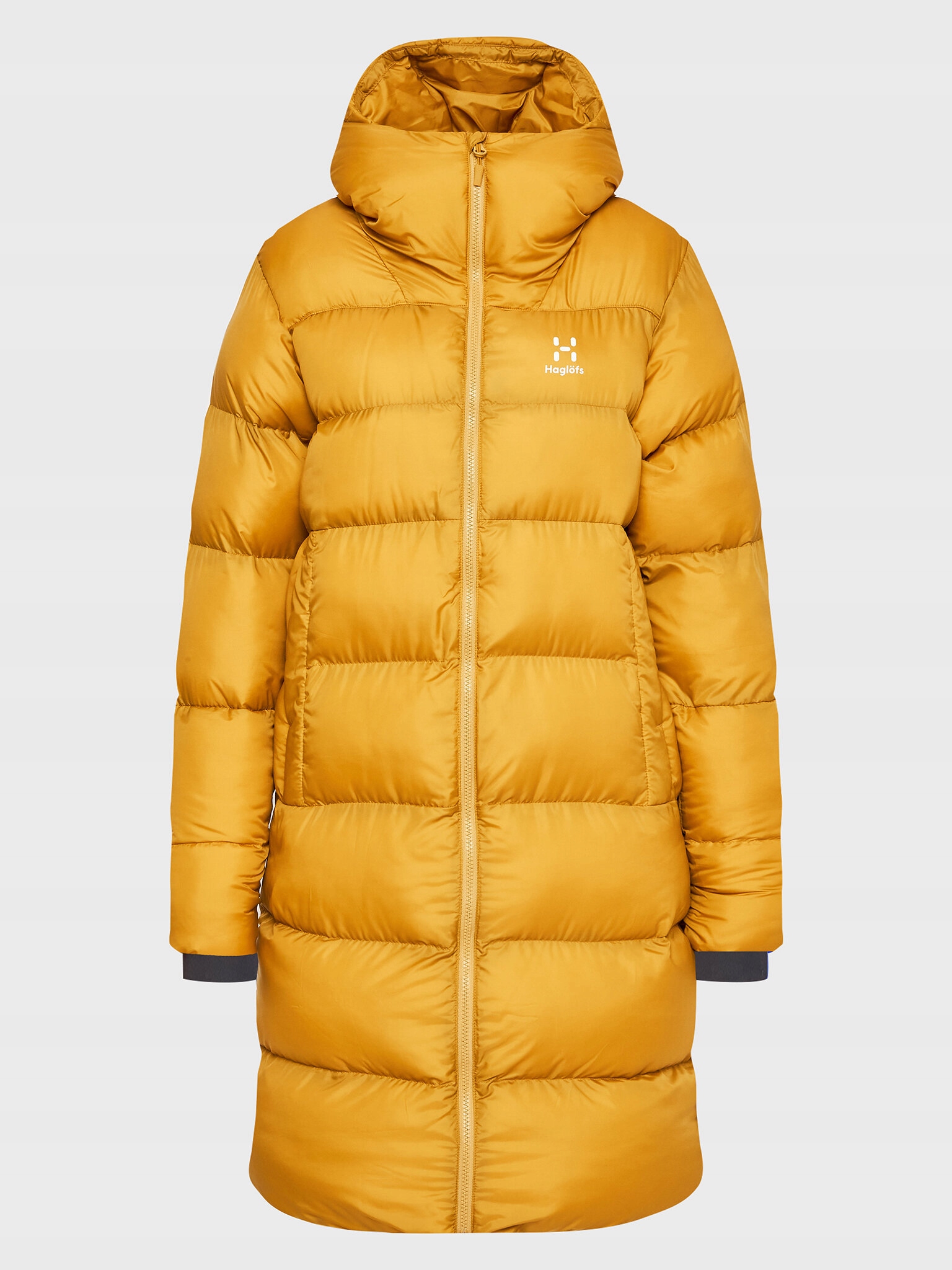 Haglöfs Płaszcz zimowy Long Mimic 605413 Pomarańczowy Regular Fit