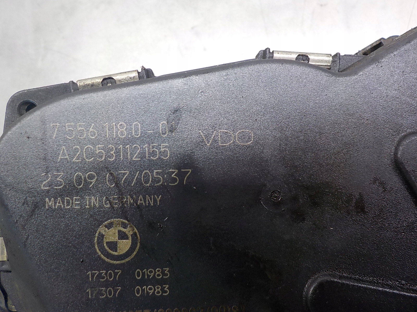 throttle flap BMW E60 E90 2.5 3.0 A2C53112155 7556118