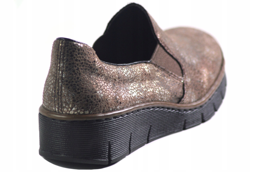 PÓŁBUTY RIEKER 53766-24 BROWN BRĄZOWE DAMSKIE Marka Rieker