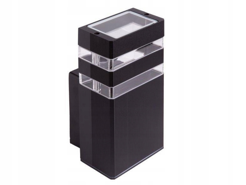 Fasádní svítidlo OE-2C GU10 110x105x200 černé IP54