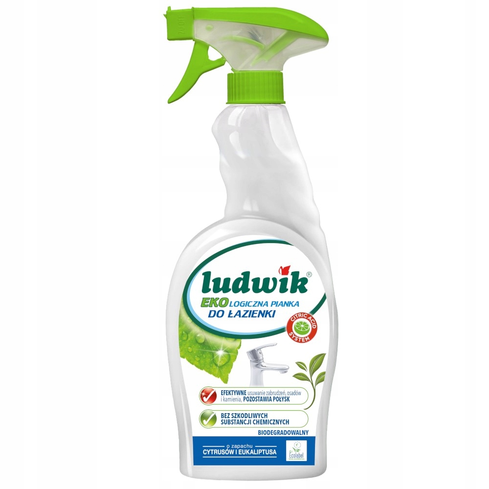 

Ludwik Ekologiczna pianka do łazienki 750 ml