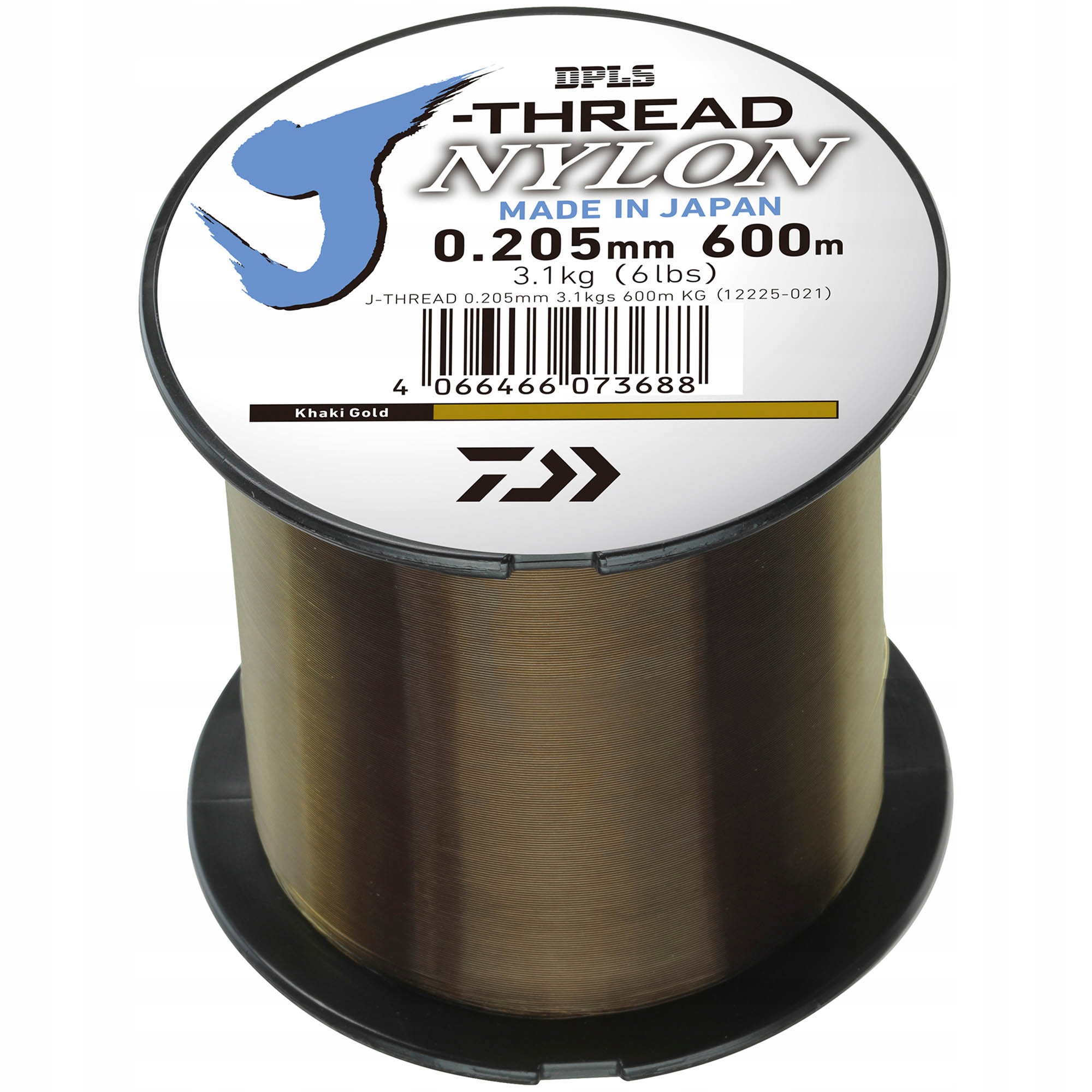 Żyłka Daiwa J Thread Dpls Khaki Gold 600m 0,285mm