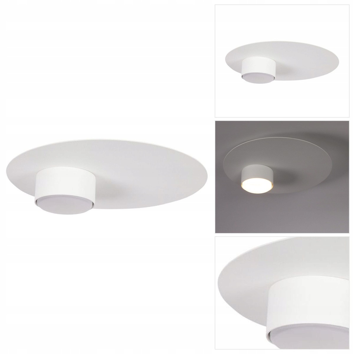 Stropní svítidlo Star bílé do pracovny s jednobodovým osvětlením Sigma Lighting