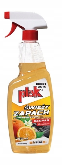 PLAK ZESTAW KOSMETYKÓW DO PIELĘGNACJI WNĘTRZA AUTA SAMOCHODU PREZENT ŚWIĘTA Producent Plak