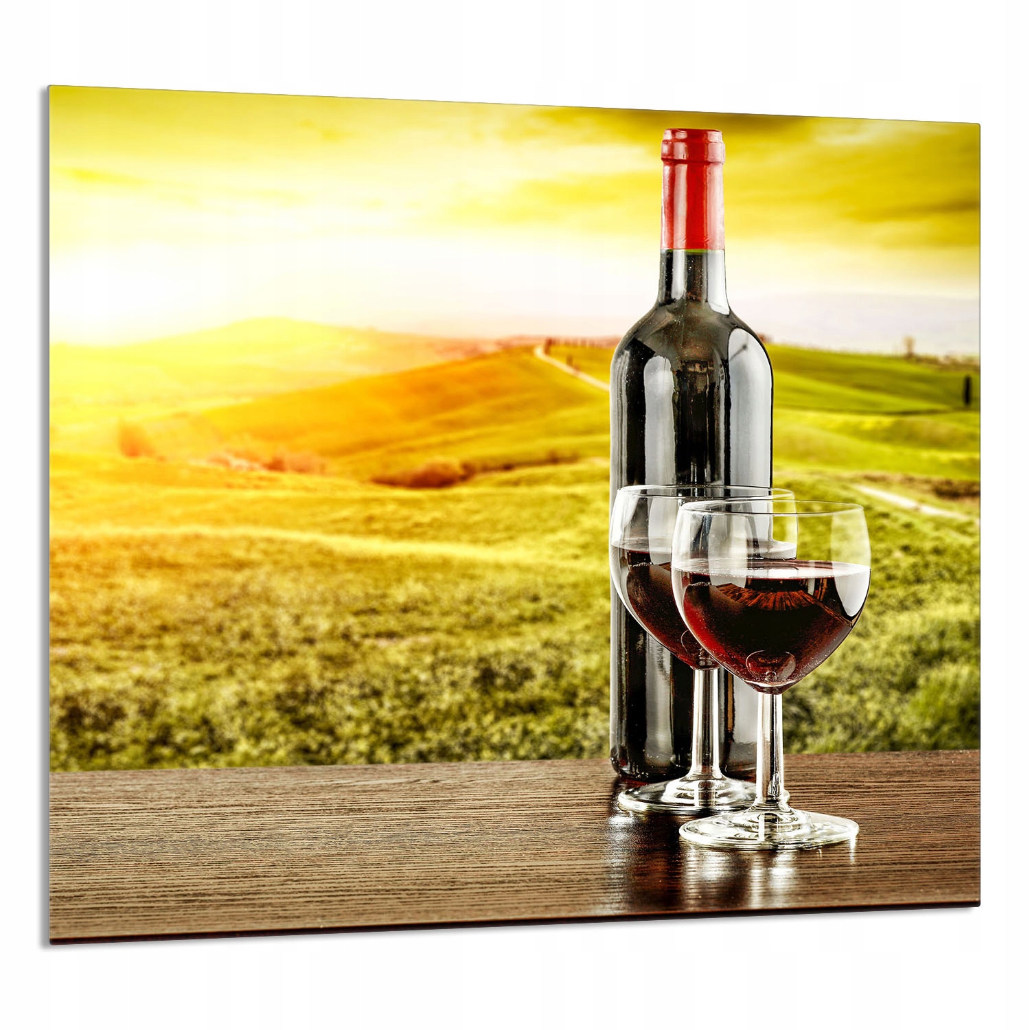 Skleněný Panel Do Kuchyně 65x60 Víno Tvrzené Sklo