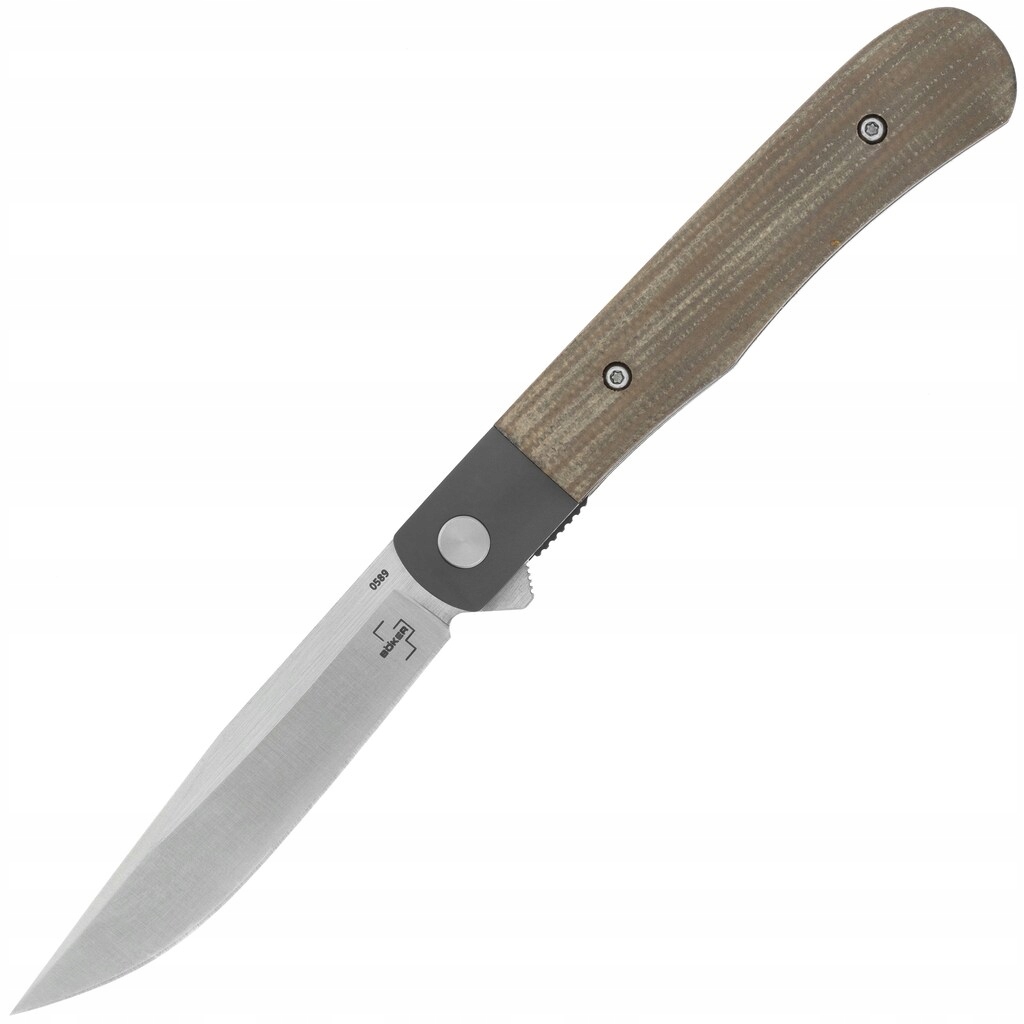 Nůž s klipem Edc Boker Plus Modern Trapper Uno zelený