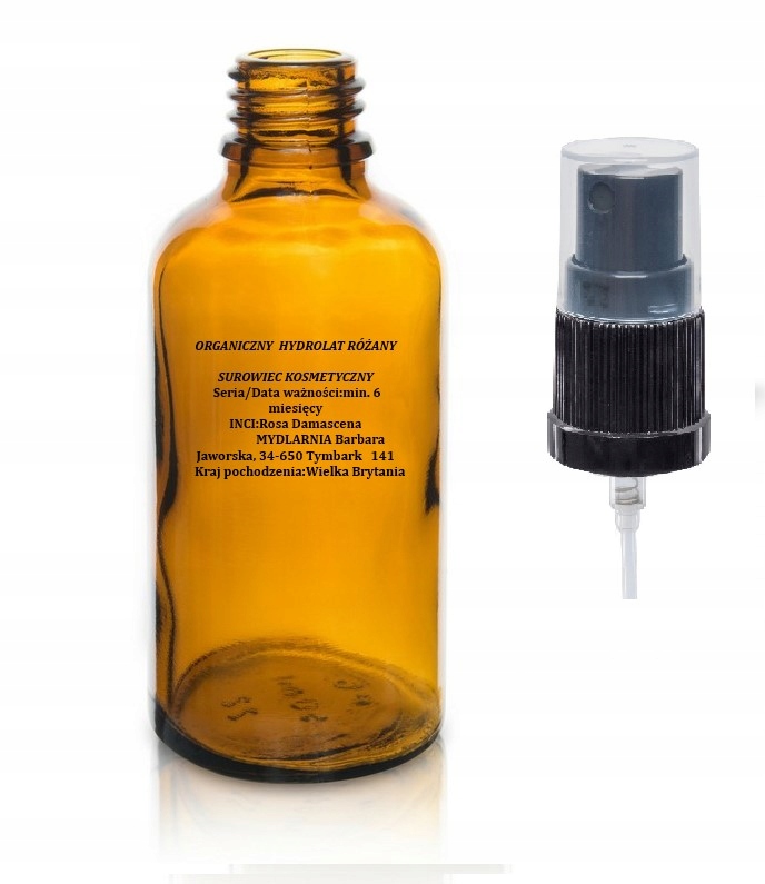 HYDROLAT RÓŻANY WODA RÓŻA 100 ML ATOMIZER NATURAL