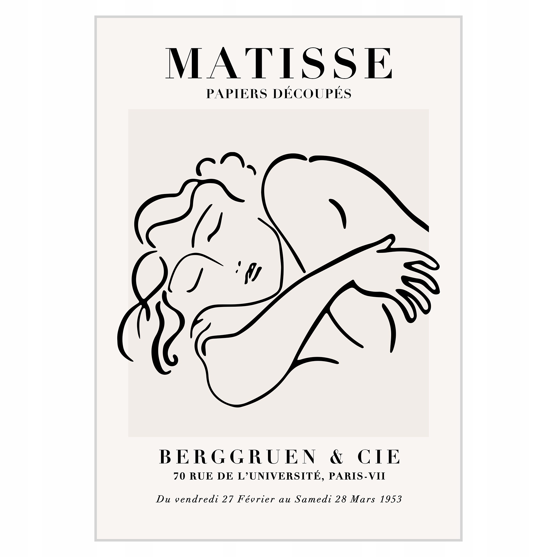 

Plakat 21x30 Henri Matisse Śpiąca kobieta