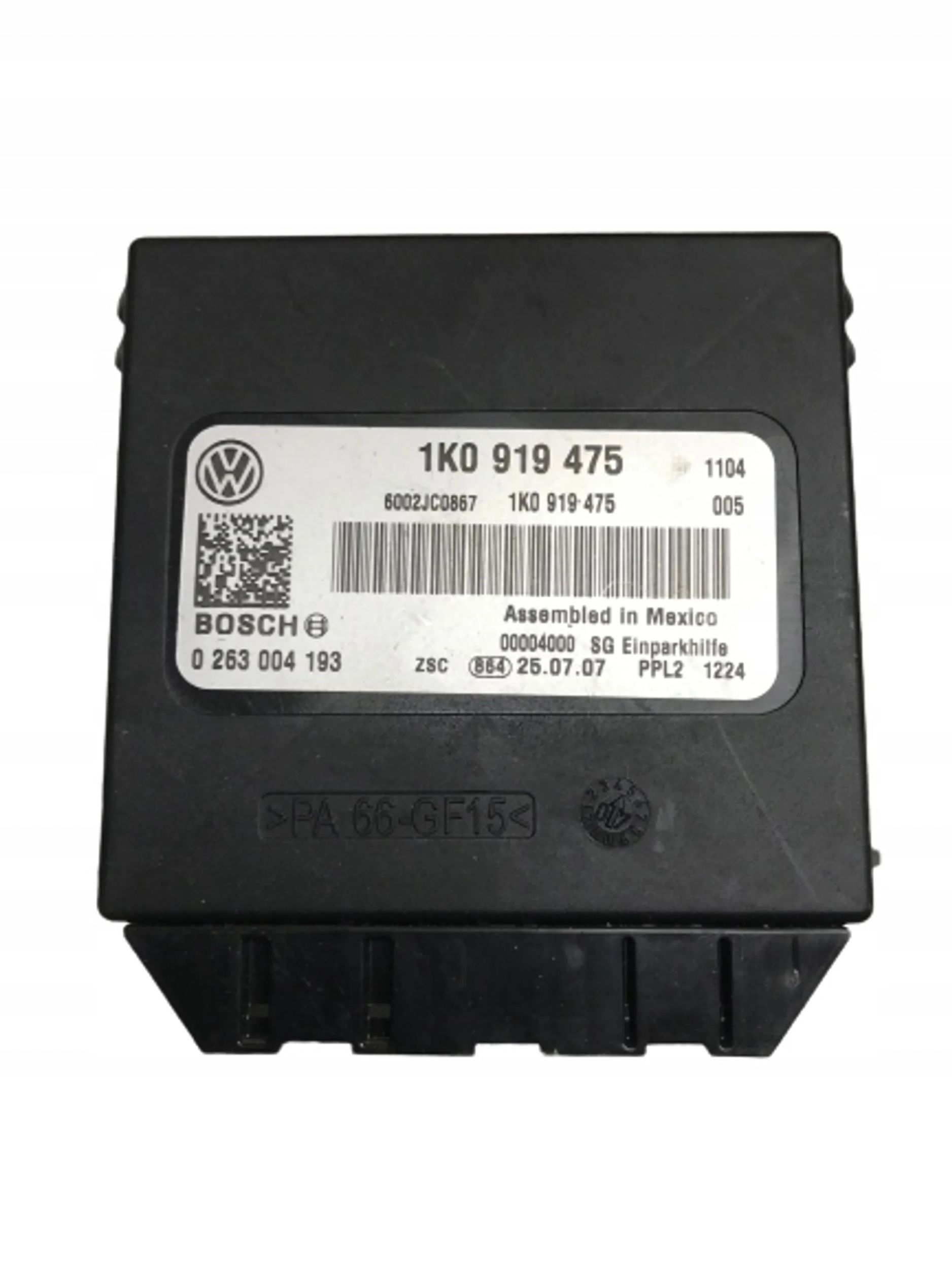 module control unit PDC VW SKODA AUDI 1K0919475