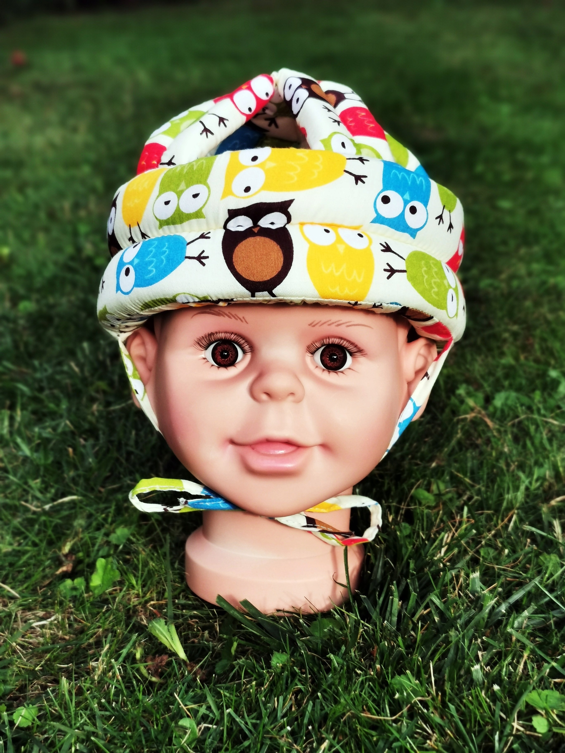 KASK DLA NIEMOWLAKA DZIECI OCHRONNY DO NAUKI CHODZENIA RACZKOWANIA 4KING Marka inna