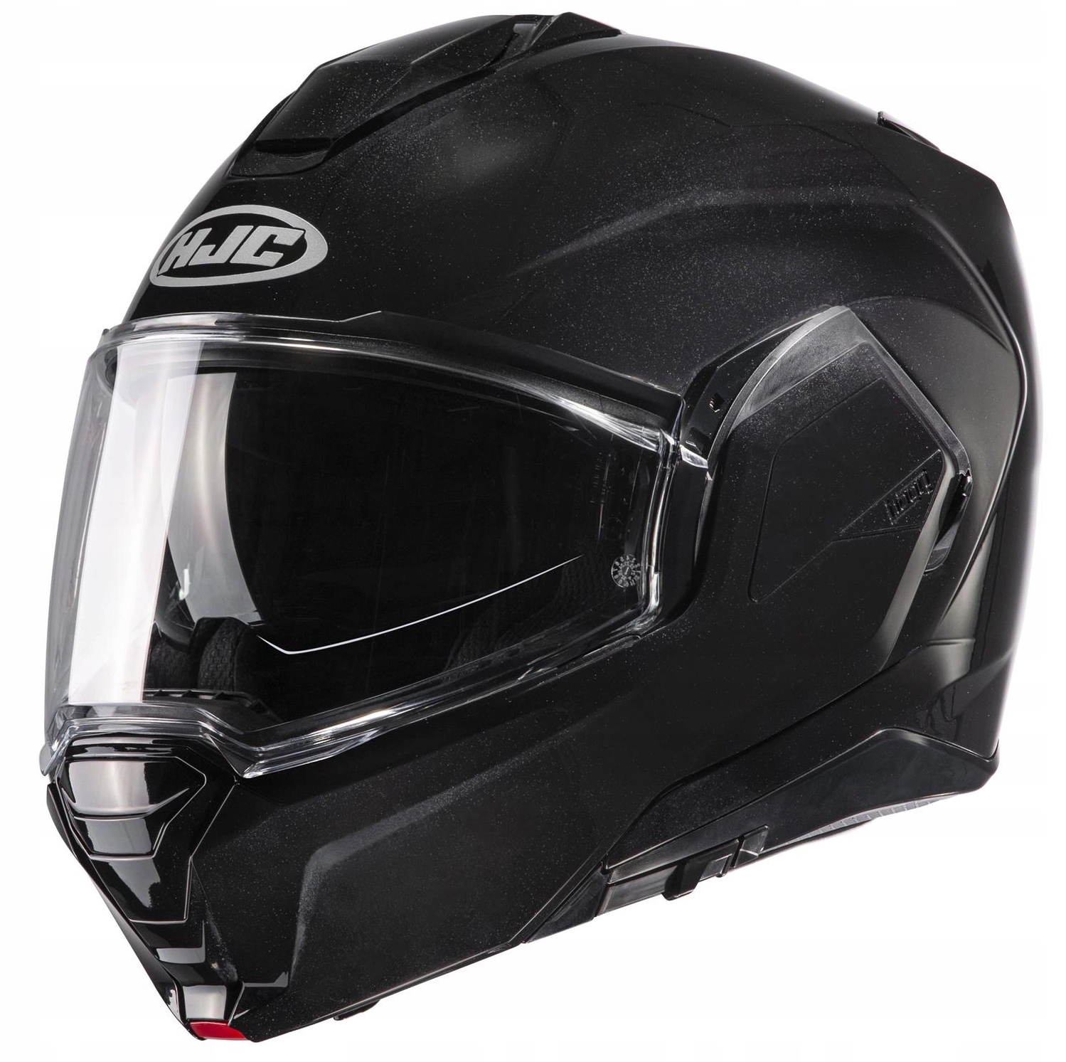 Motocyklová Čeľusťová Prilba Hjc I100 Metal Čierna