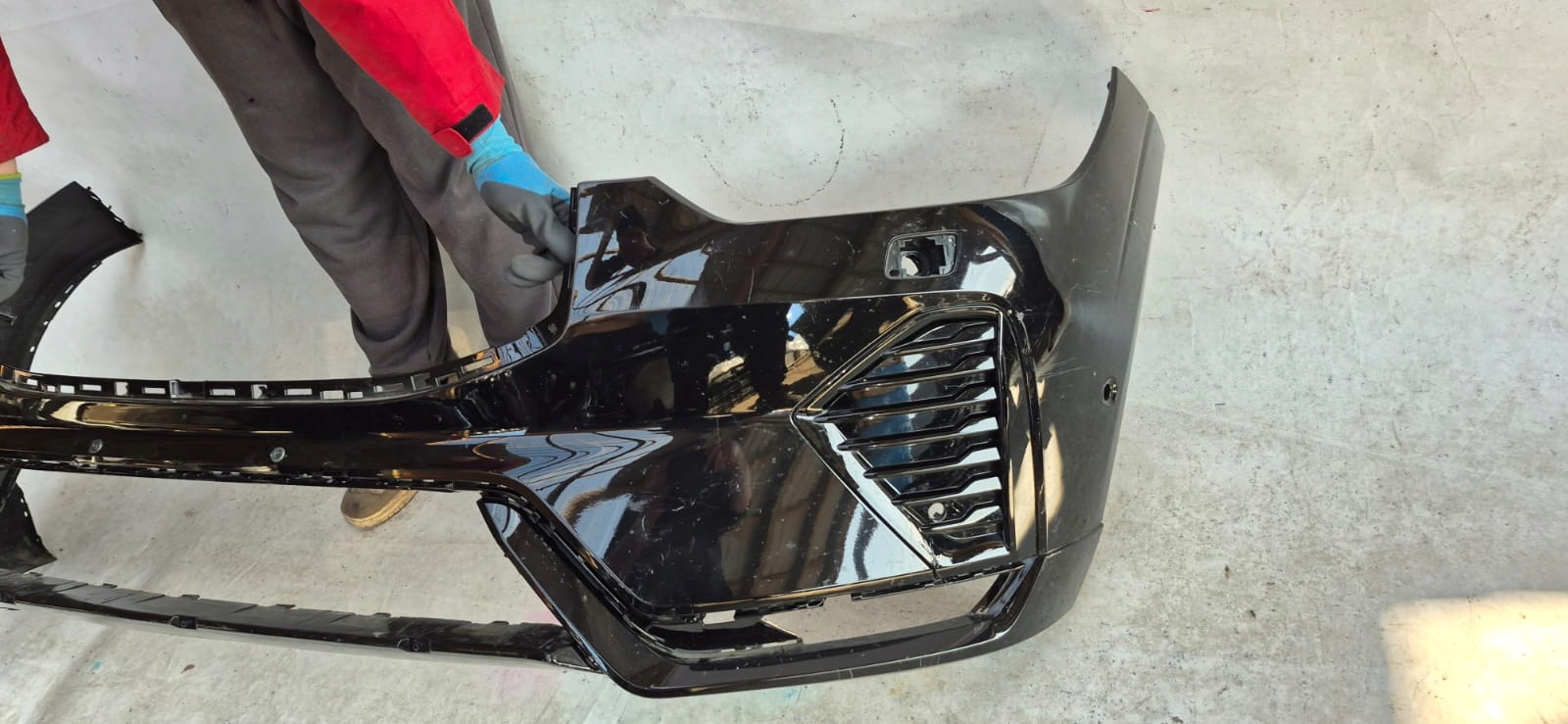 VOLVO XC60 II 2 R-design LIFT 21-> bumper front front washer 6XPDC