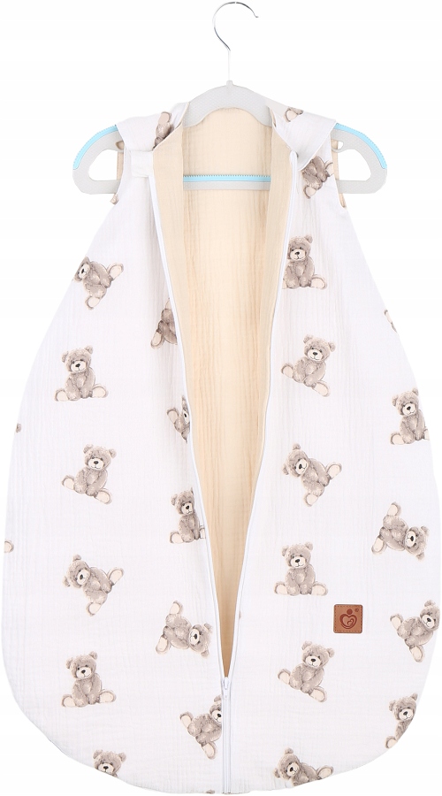 МУСЛИНОВЫЙ СПАЛЬНЫЙ МЕШОК РЕГУЛИРУЕМЫЙ ДЕТСКИЙ ДВОЙНОЙ СВЕТ BABYMAM