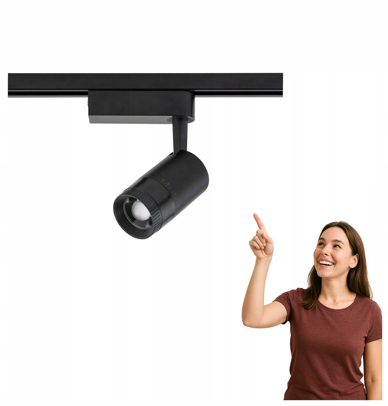 Led kolejnicový reflektor 9W Profile Zoom Led Nowodvorski