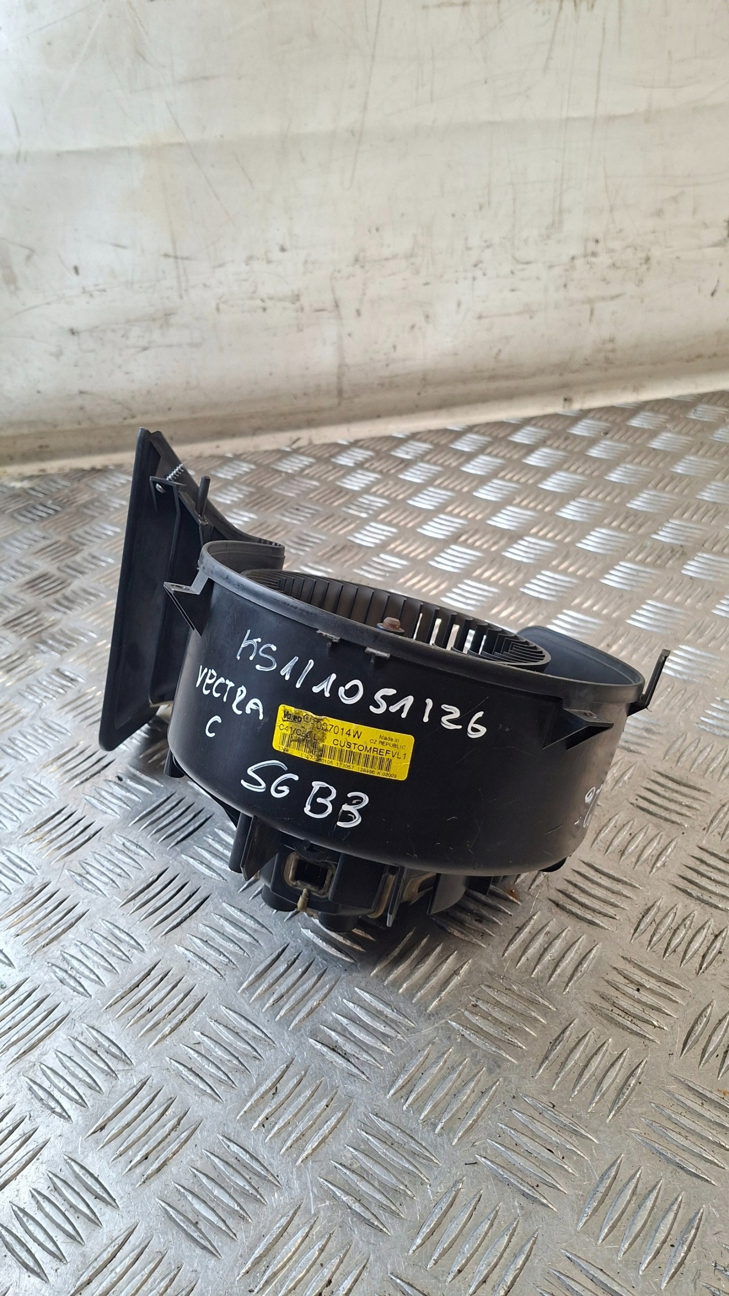 DMUCHAWA Lüfter des lüfters OPEL VECTRA C