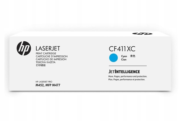 Originálny toner Cyan Hp Color LaserJet Pro M377, M452, M477 (410XC CF411XC)