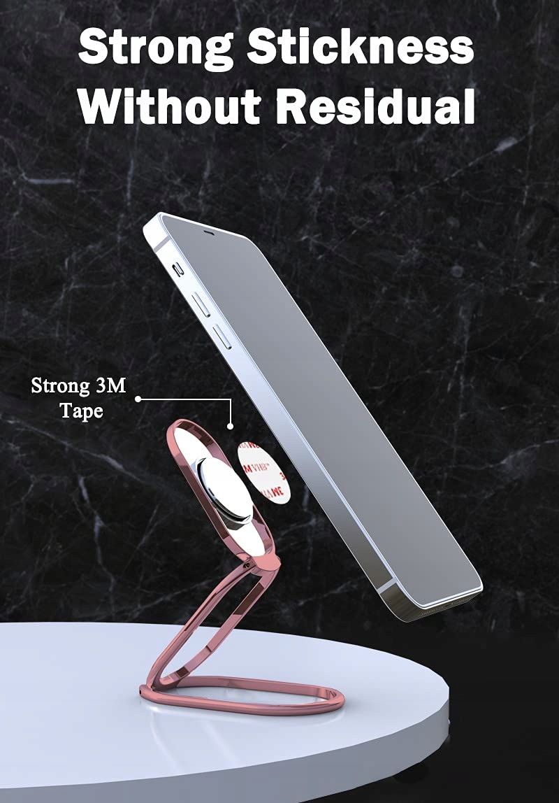 VAWCORNIC Uniwersalny Uchwyt Na Telefon 540° Obrotowy Różowy — miniatura 3