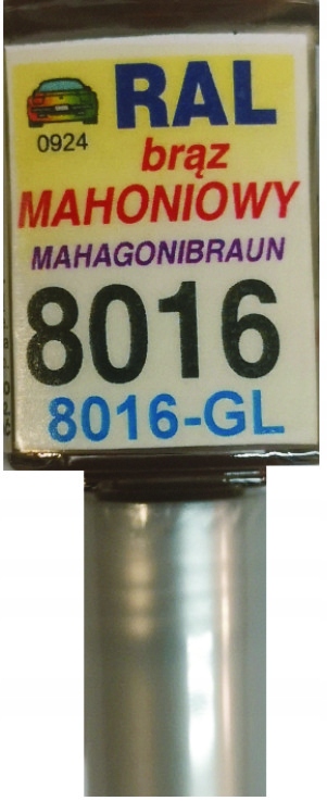 Ral Ral 8016 Mahagonibraun Lakier Zaprawka Do Rys 10 ML Arasystem