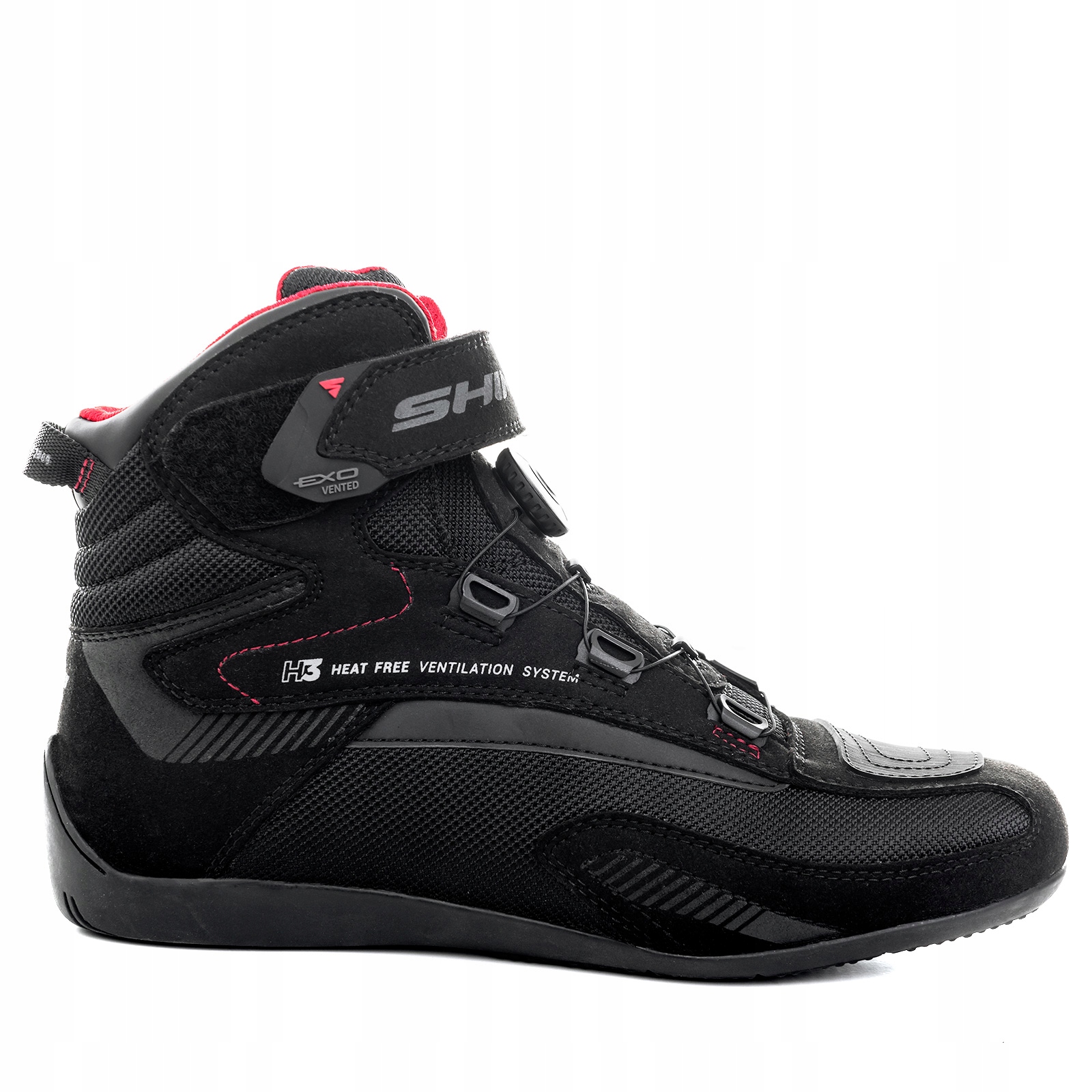 Buty motocyklowe SHIMA EXO VENTED czarne 43 Rozmiar 43