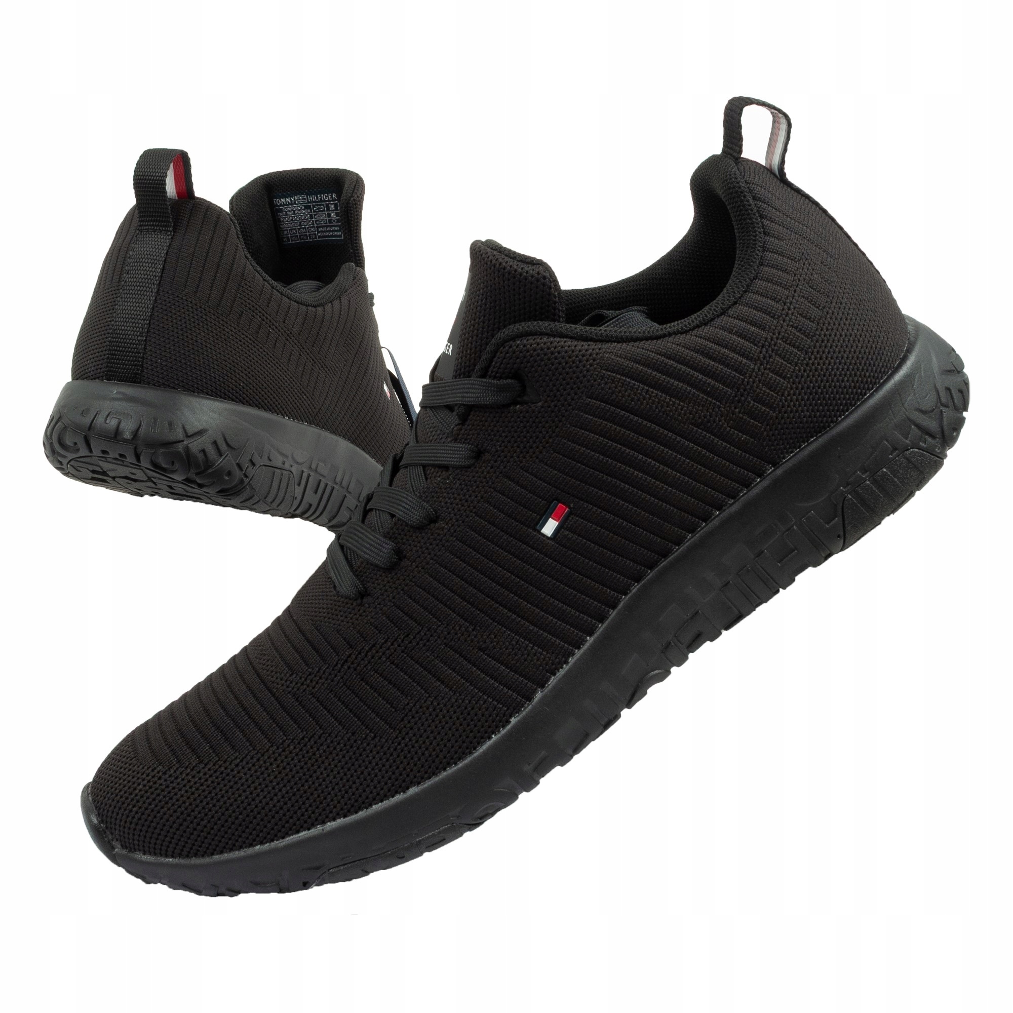 Pánské sportovní tenisky Tommy Hilfiger Corporate vel. 41 černé, módní