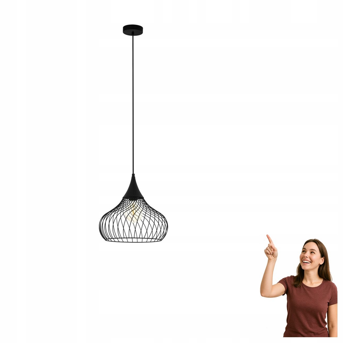 Závesná lampa Staverton 43344 Eglo