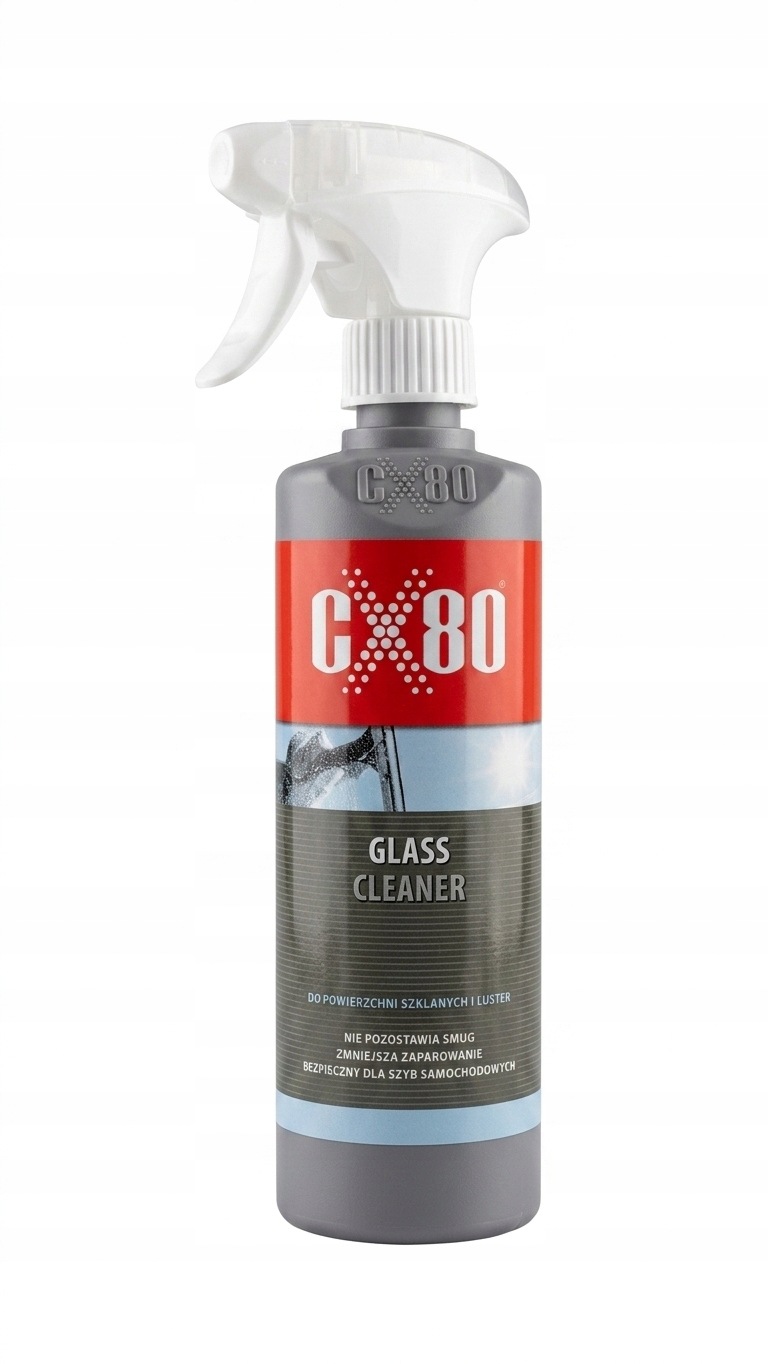 CX80 Glass Cleaner Do Czyszczenia Szyb Luster Szkła 500ML