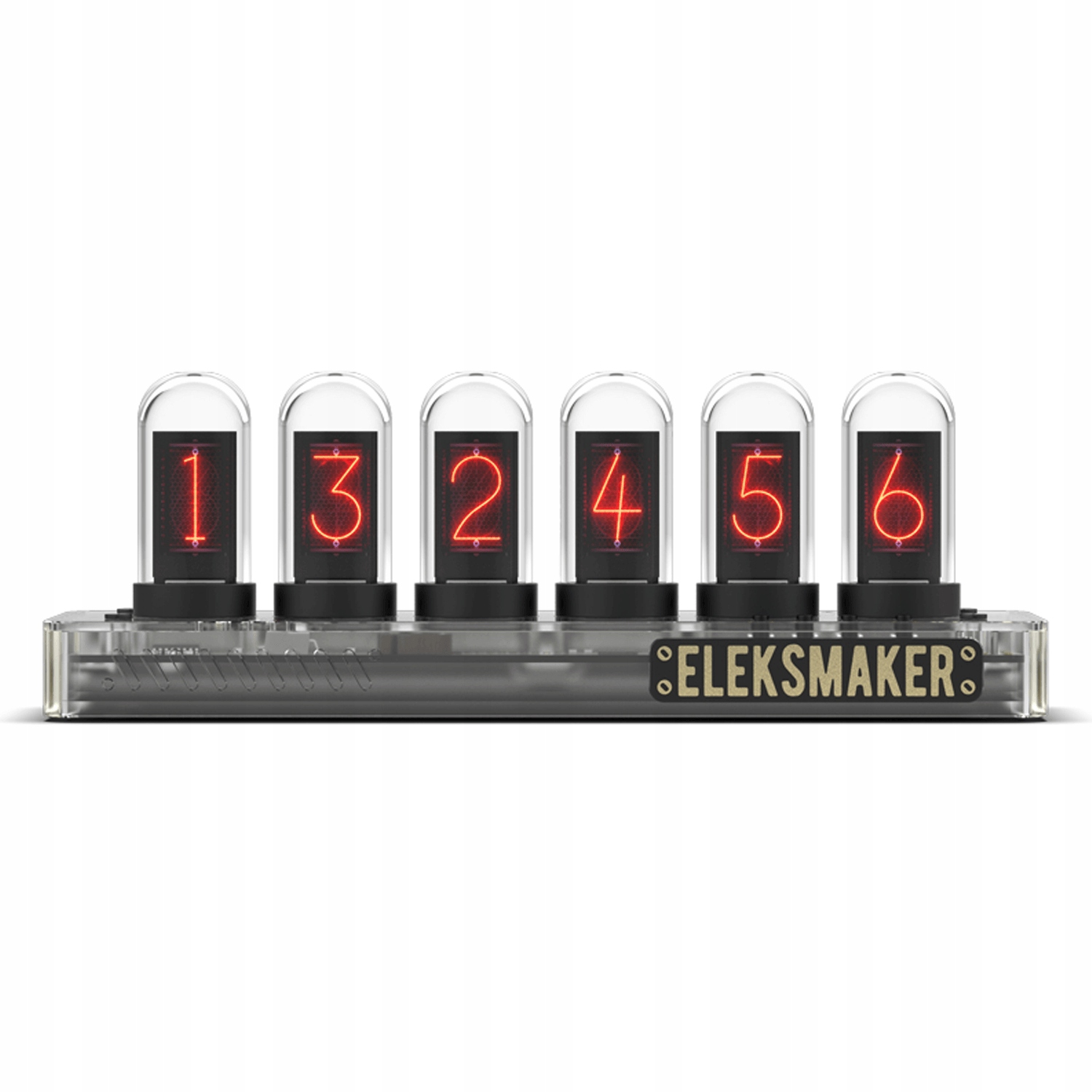 Zegar Cyfrowy dla Graczy Led EleksTube Ips PR2 Gamingowy Gadżet Wi-Fi Logo