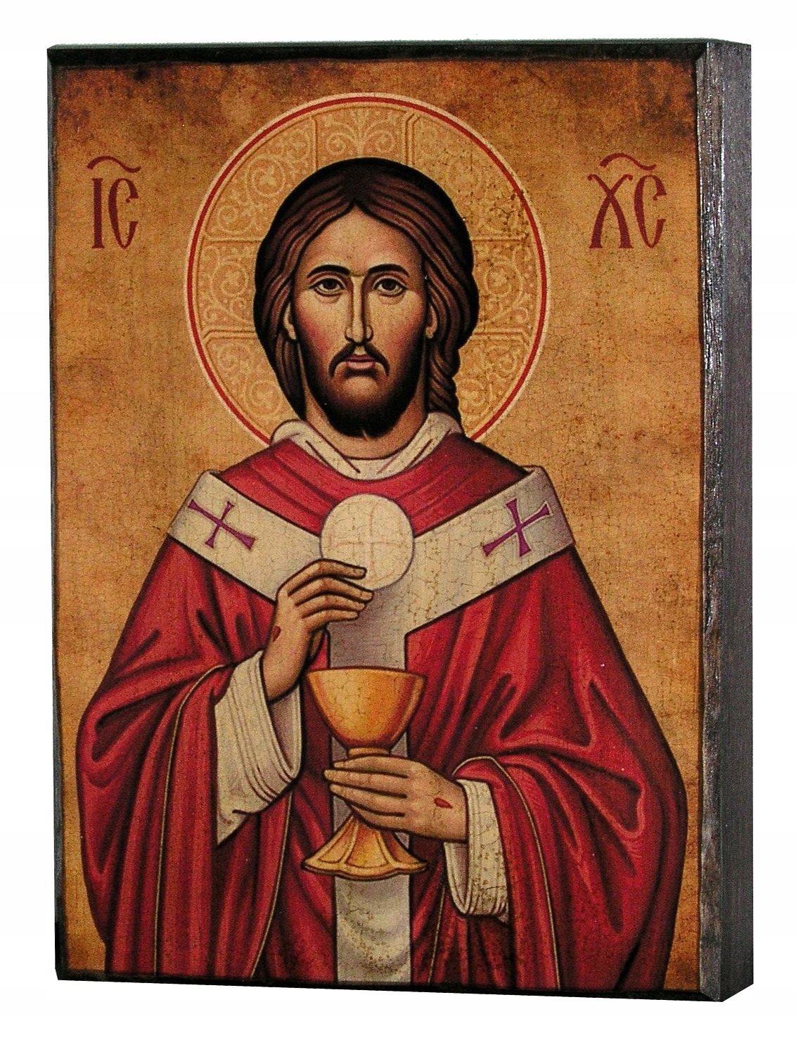 IKONA - KOMUNIA - JEZUS CHRYSTUS NAJWYŻSZY KAPŁAN*