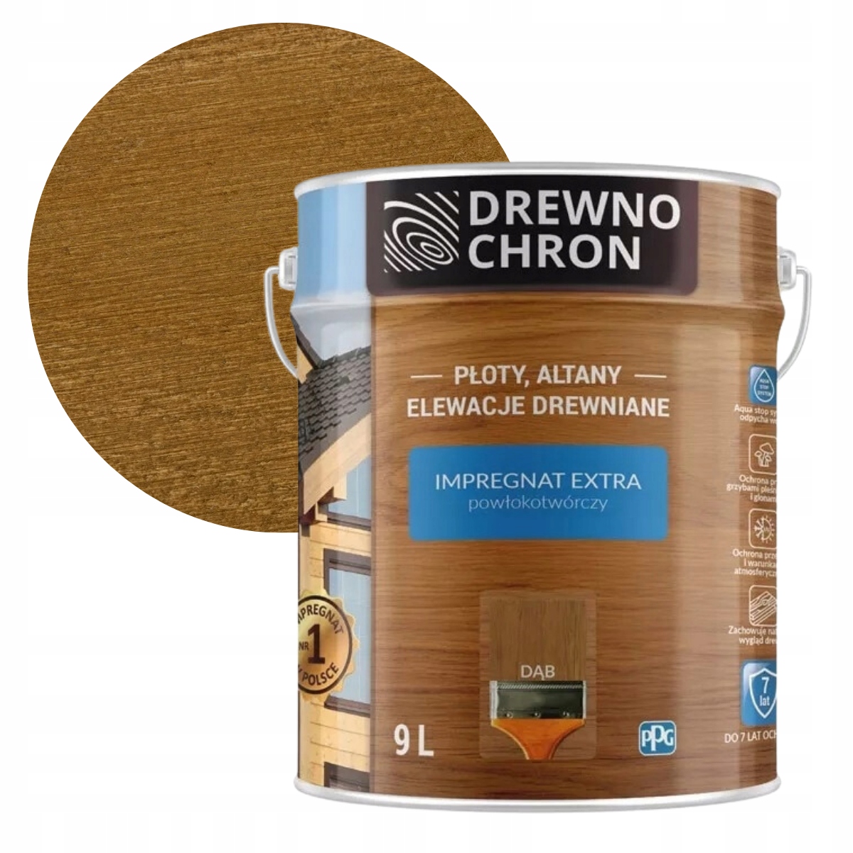 Drewnochron Impregnát Extra 9L Dub