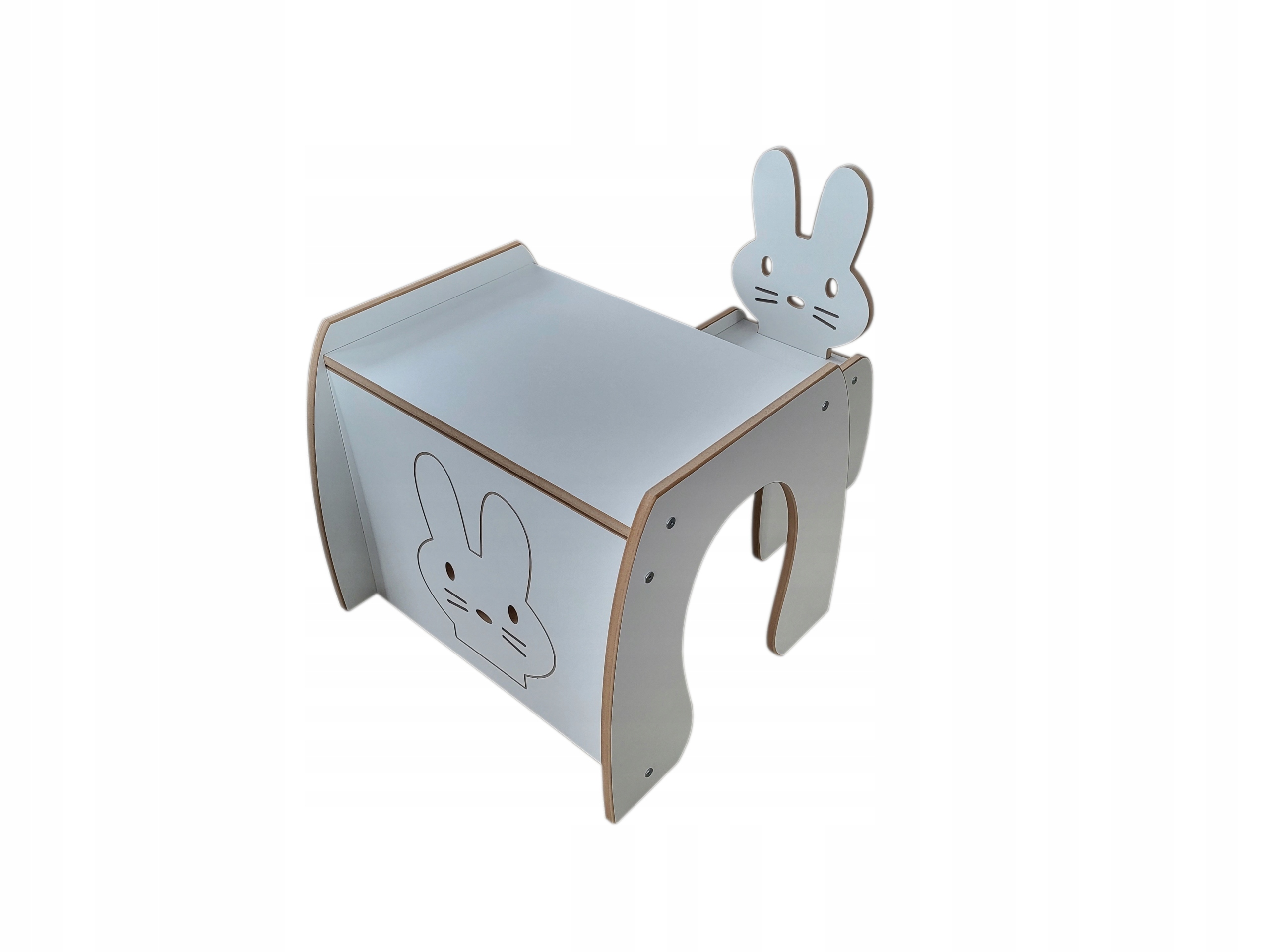 STOLIK Z KRZESEŁKIEM DLA DZIECI KRÓLICZEK