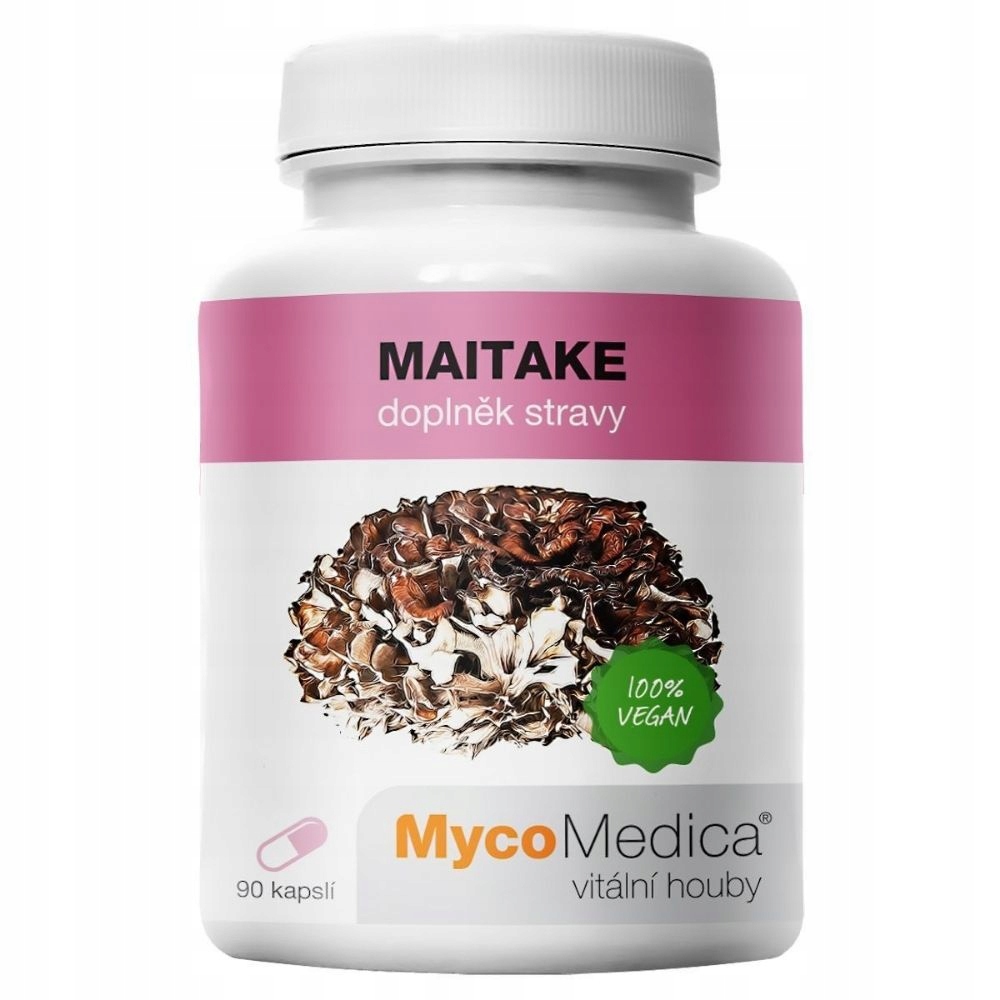 Maitake MycoMedica Żagwica Listkowata Wspiera Metabolizm 500 mg 90 kaps