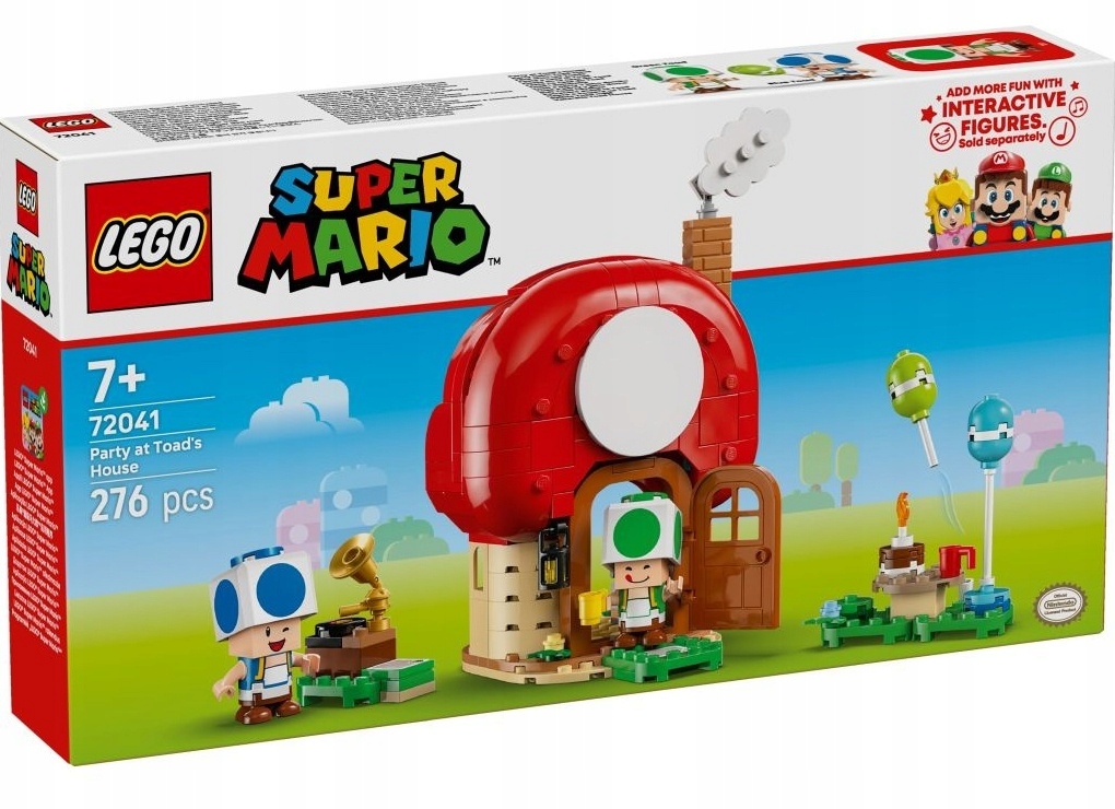 LEGO SUPER MARIO Toad i domówka