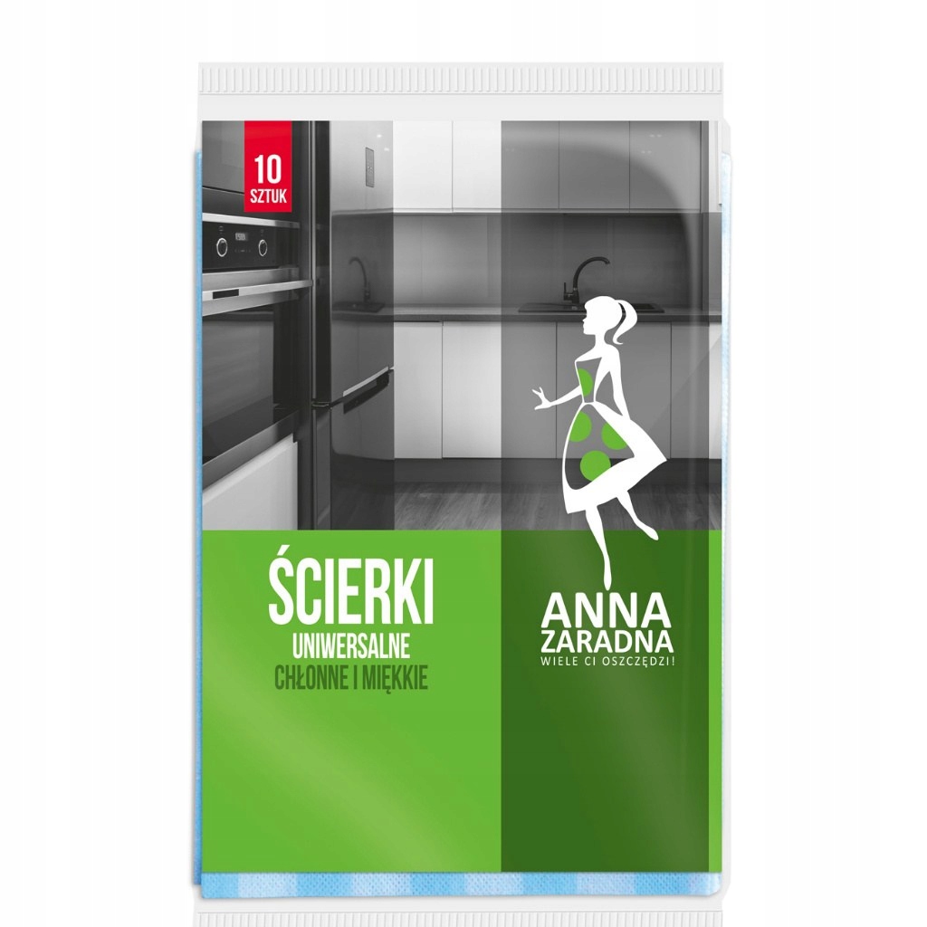 

Ścierki uniwersalne 10 szt Anna Zaradna