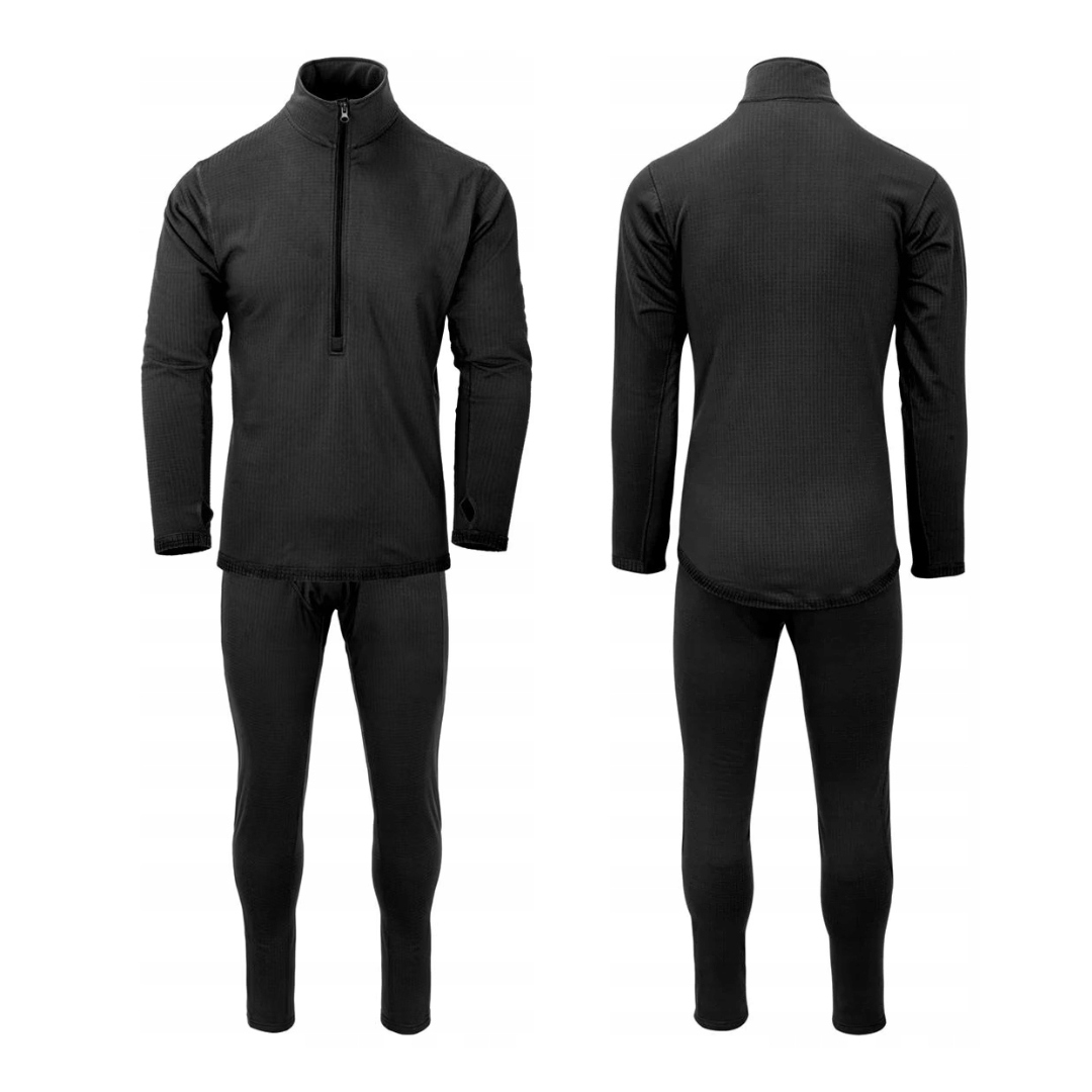 Set termoaktivního spodního prádla Helikon Us LVL 2 Černý L