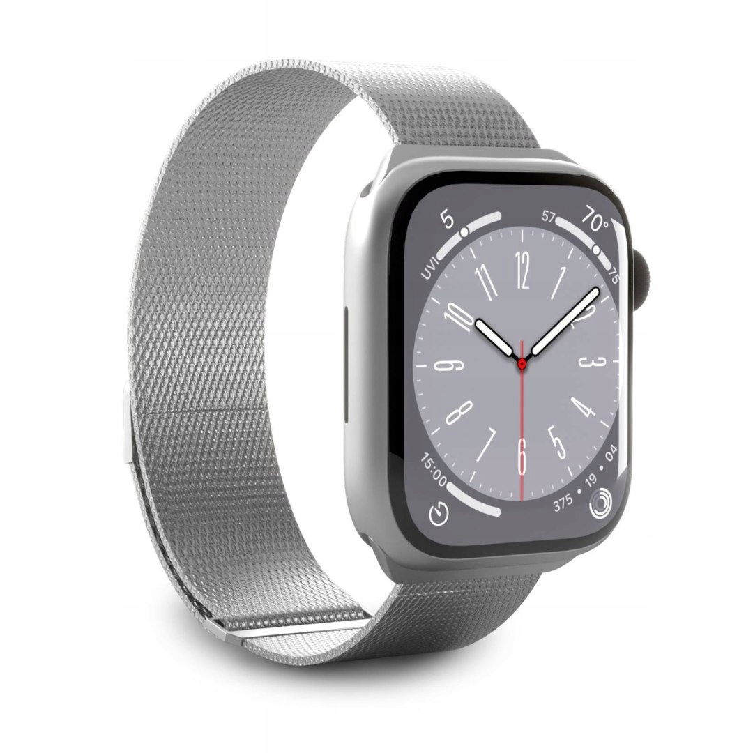 Pasek ze stali nierdzewnej do zegarka Apple Watch 38 40 41 mm Milanese sr