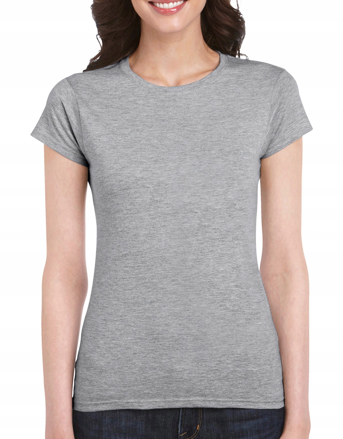 

Damska Koszulka T-shirt Gildan Softstyle grey L