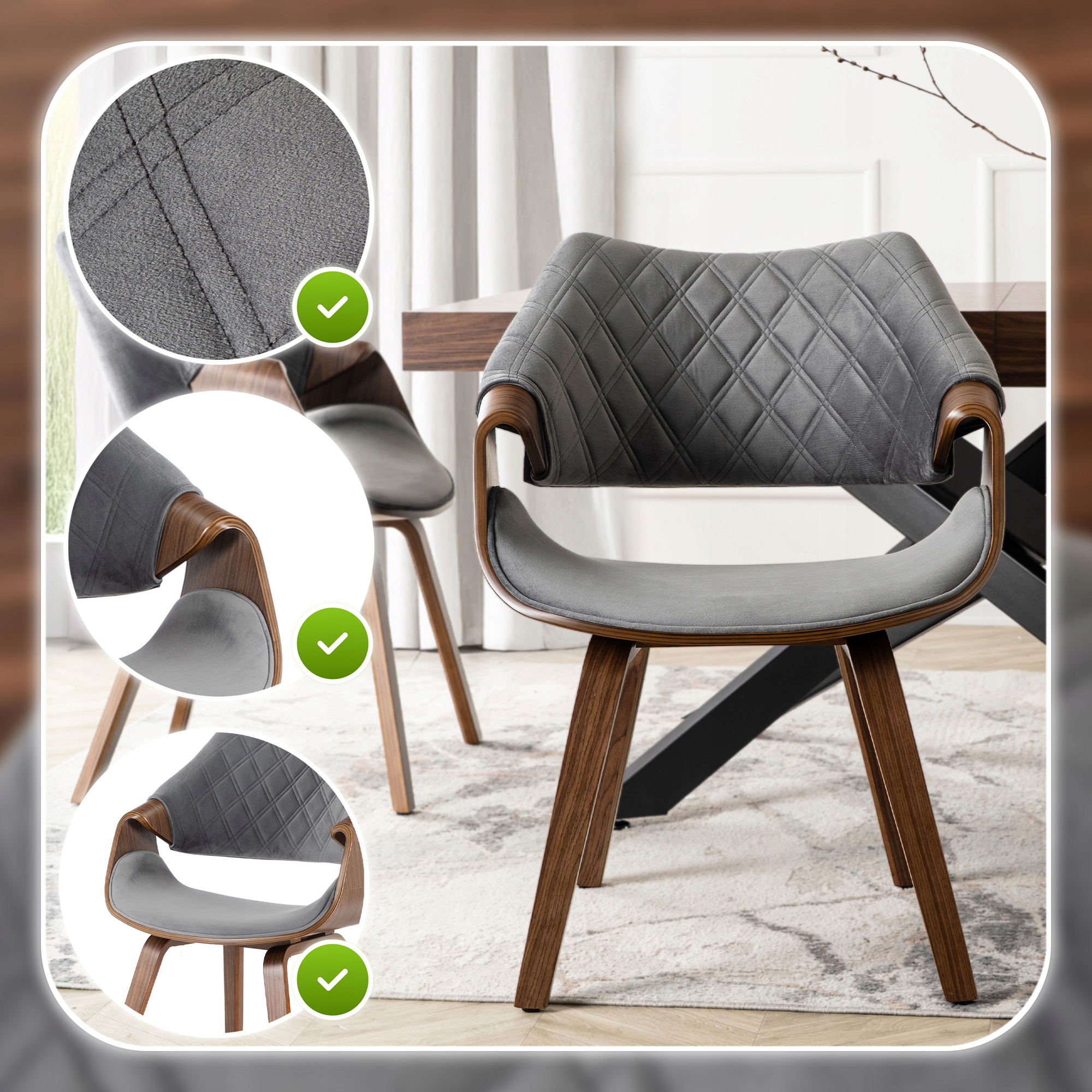 Zalety krzesła LUISE