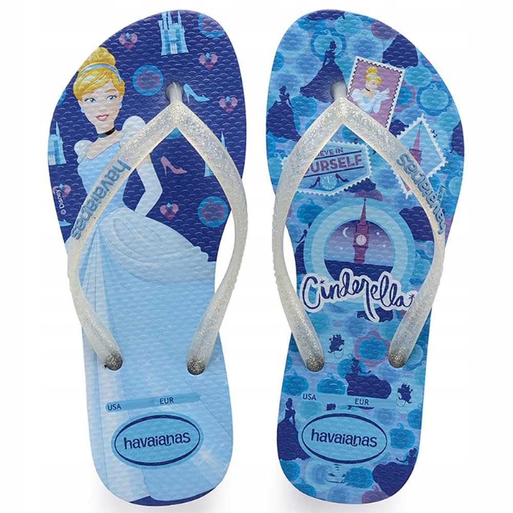 

K105 Dziewczęce Japonki Havaianas Cinderella 35-36