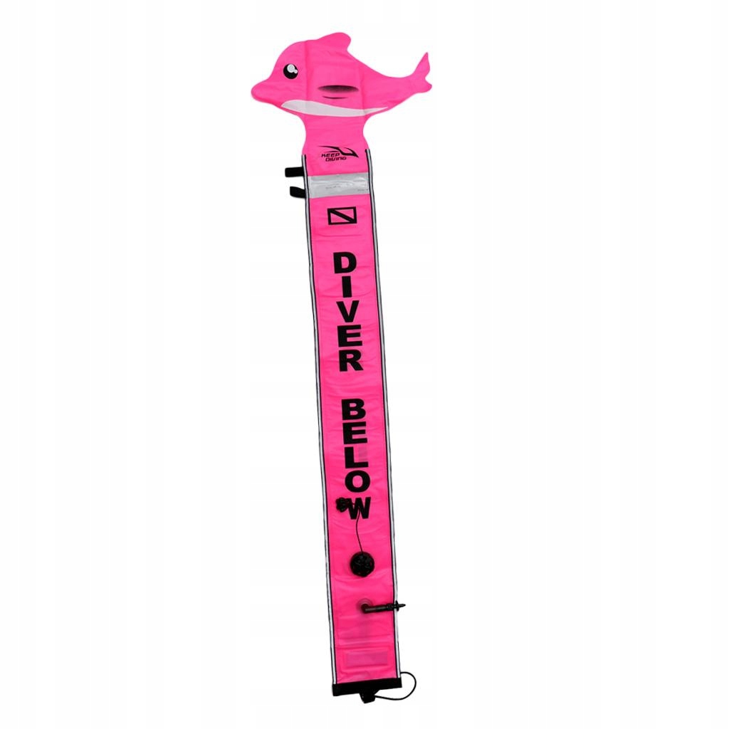Scuba Diving Boja Marker Bezpieczeństwo Delfin 5FT