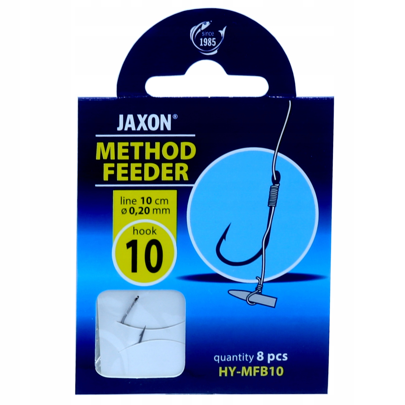 

Haczyki Method Feeder 8szt. Jaxon przypon Quick 10