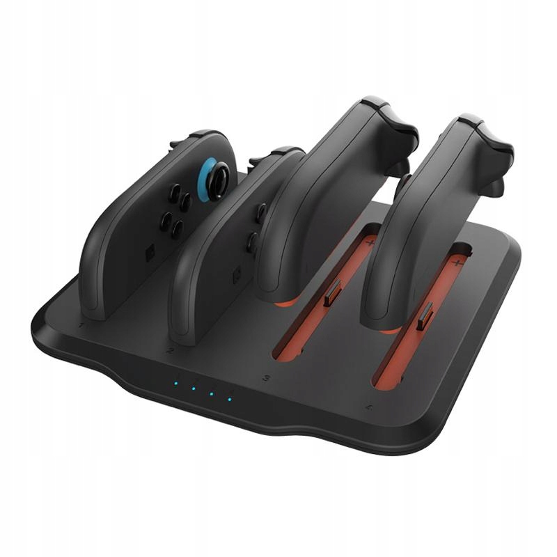 Nintendo Switch 2 stacja ładowania lampka Led ochrona przed przeładowaniem