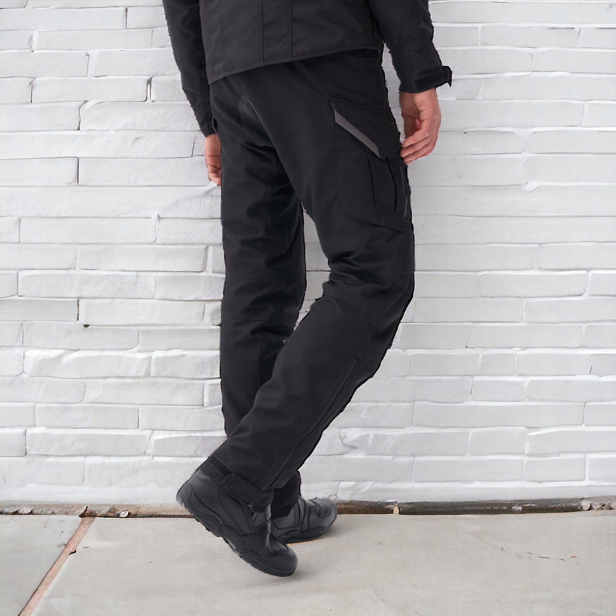 Spodnie Motocyklowe Tekstylne Rebelhorn Scout Black - L Rozmiar L