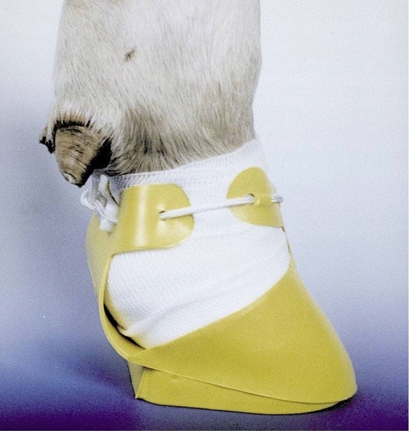 Bota Na Dobytek Střední 110 mm Žlutá Kerbl