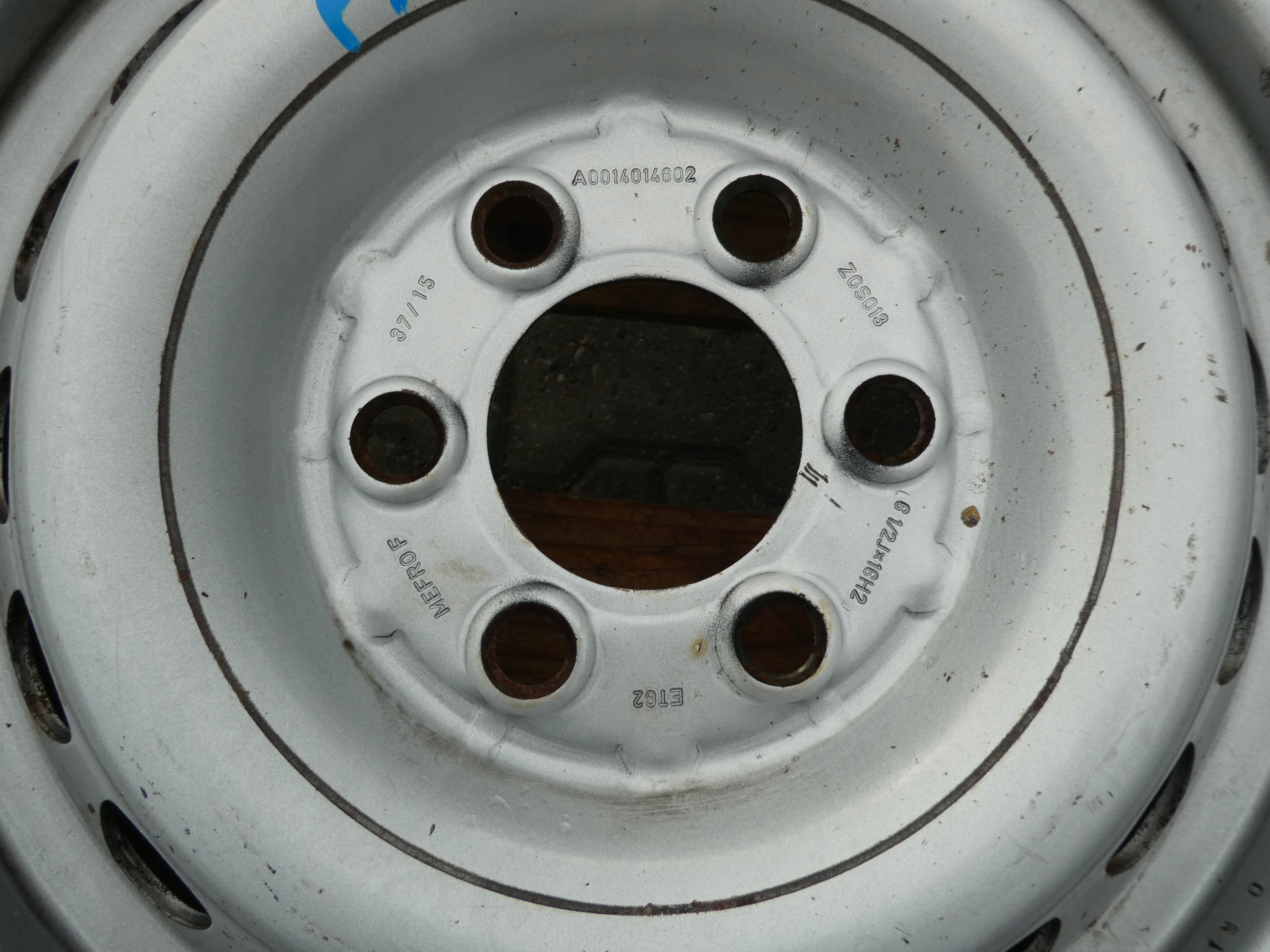 2X discs metal disc MERCEDES SPRINTER CRAFTER A0014014802