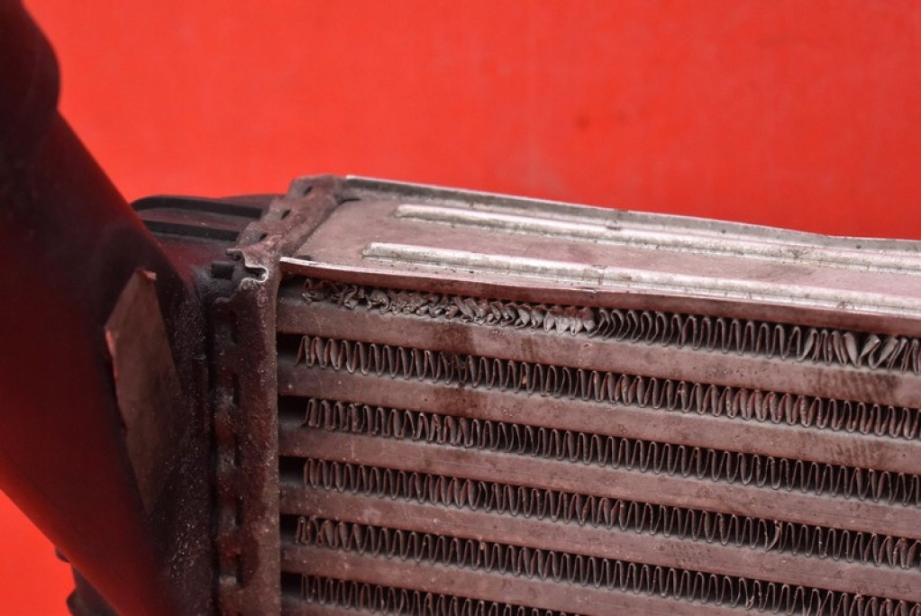 radiator intercooler left PORSCHE CAYENNE 1 and 4.5 V8 TURBO 450 KM 02-07