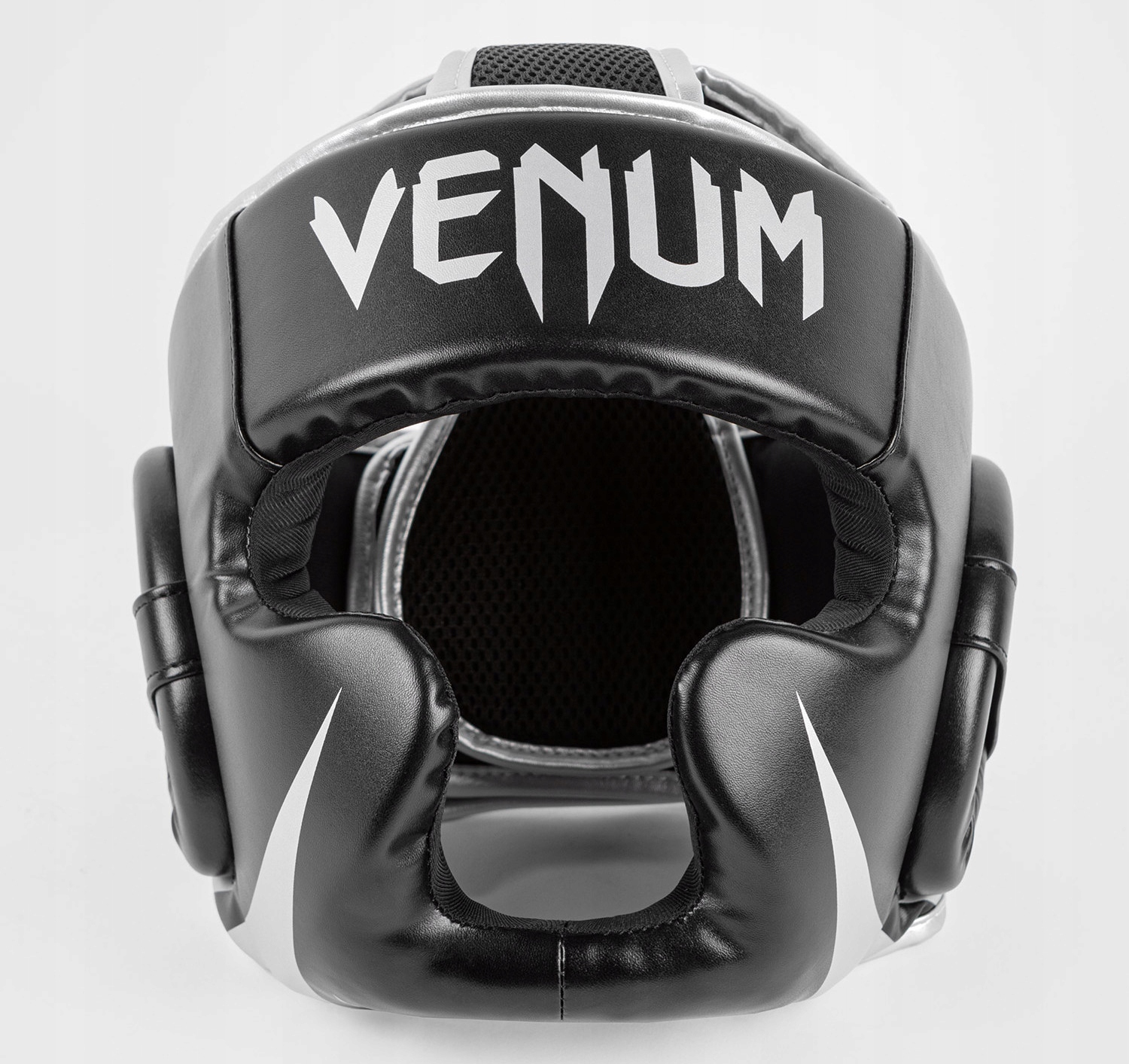 Kask Bokserski Venum Challenger 2.0 Czarno/Srebrny