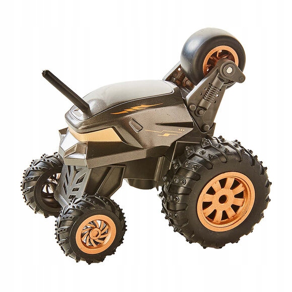 SAMOCHÓD ZDALNIE STEROWANY AUTO KASKADERSKIE ELEFUN, GRAFITOWE, 1:18